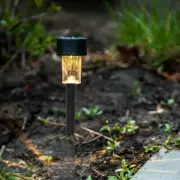 5 Pcs Solar Ground Lights Outdoor Lawn Lamp Plug Stakes for Spike outside