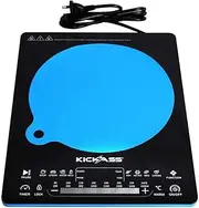 KickAss Products Portable Induction Cooktop Precision Cooking While Camping Comes With Carry Case