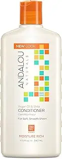 Andalou Naturals Argan Oil & Shea Moisture Rich Conditioner, 11.5 Ounce