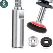 3PCS Angle Grinder Extension Connecting Rods 80mm M10 Thread Shaft Polisher Lock