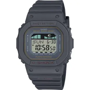 【CASIO 卡西歐】G-SHOCK G-LIDE 衝浪潮汐女錶手錶(GLX-S5600-1)