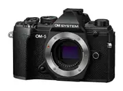 OM SYSTEM OM-5 Black Body Only Compact System Camera