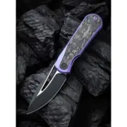WE KNIFE WE21033-3 BALOO Folding Knife, Flipper, Ti + CF