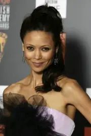 Thandie Newton poses backstage Awards Room Orange British Academy - Old Photo 1