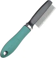 Flea Comb | Stainless Steel Dog Flea Comb,Multifunctional Pet Supplies Brushes For Puppy Daily Brushing Routine Detangling Bathing Trimming Outdoor