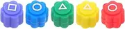 Abaodam 5pcs Korean Game Traditional Stone Tossing and Grabbing for Family Activities and Skill Development Friendly Design for Multiple Players