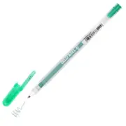 38542 Sakura Gelly Roll Silver Shadow Gel Pen, Bold Point, Green, 2 Boxes of 12