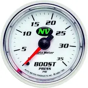 Auto Meter 7304 NV 2-1/16" 0-35 PSI Mechanical Boost Gauge
