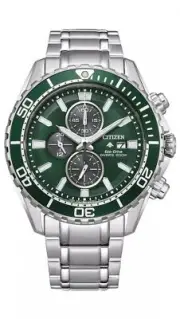 Citizen Promaster Eco-Drive chrono 200M steel watch CA0820-50X