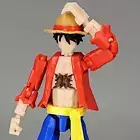 3D Printed One Piece Monkey D Luffy Anime Multi-Jointed Toys Action Figures