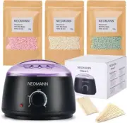 Waxer II Waxing Kit for Woman Teflon Coated Wax Warmer for Hair Removal