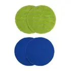 Long Lasting Microfiber Mop Pads for Cordless Rechargeable Cleaner 4pcs