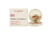 Clarins Ombre 4 Couleurs Eyeshadow - # 04 Brown Sugar Gradation --4.2g/0.1oz By Clarins