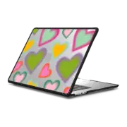 MacBook Air 15-inch (M2 - M4) Impact Case Hearts MacBook Case by Quotes by Christie