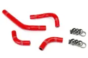 HPS RED 3-Ply Silicone Radiator Coolant Hose Kit For 04-09 Honda CRF250R CRF250X (for: Honda)