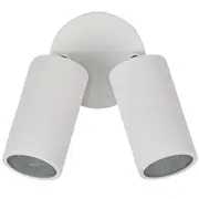 Max LED 240v 2L Tilt Outdoor Wall Lights White | Marden Designer