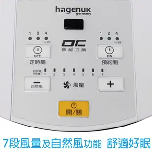 哈根諾克 16吋DC直流電風扇 HGN-168DC (4折)