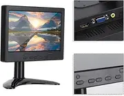 Display, 16:9 PC Monitor, Portable for HDMI/VGA/AV Input with Stand(Australian regulations)