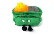 Punchkins I'm Fine Everything is Fine Dumpster Plush