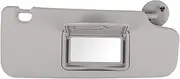 FCFZBTBNM Car Sun Visor Driver Light Barrier with Mirror Left/Right Side Grey Fit for Holden Barina TM 2011-2018 for 95327509/95327507 Car Sun Visor(Right)