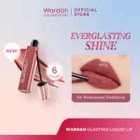 在飛比找蝦皮購物優惠-Wardah Glasting Liquid Lip Cre