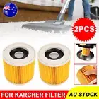 2×Wet Dry Vacuum Cartridge Filter For Karcher WD2 Premium WD2.200 WD2.240 WD3 AU