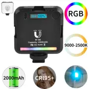 LED RGB Video Light Fill Light Lamp for Selfie Vlog Camera Photo 2500-9000K