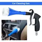 New Car Cleaning Gun Tools Air Blow Gun Dry Brush Cleaning Gun With 2 Nozzles