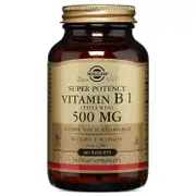 Solgar Vitamin B1 (Thiamin) 500 mg Tablets, 100