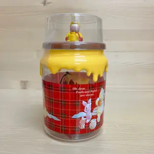 日本迪士尼 小熊維尼 糖果罐 餅乾罐 罐子 空罐