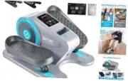 SITFIT, Sit Down and Cycle! Powered Foot Pedal Exerciser for Ligth Gray & Blue