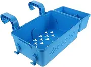 Abaodam Detachable Multi Use Towel Basket Stylish Hanging Storage for Outdoor Pool Accessories Compact and Portable Design for Organizing Swim Gear and Towels at