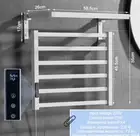 WHITE Towel Rack Warmer / Bathroom Appliance / Temp Display / Time Control.