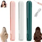 Multifunctional USB Mini Curling Straightener And Curler 2 In 1 Cordless Curling