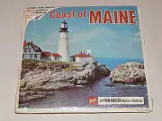 SEALED COAST OF MAINE 3d View-Master 3 Reel Packet A716 w 21 Views Lowell Thomas