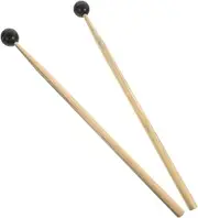 ERINGOGO 2Pcs Portable Drum Mallet Practice Drumsticks for Beginners and Ergonomic Design Percussion Instrument Sticks for Xylophone and Tongue Drum Use