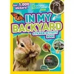 NATIONAL GEOGRAPHIC KIDS IN MY BACKYARD STICKER ACTIVITY/NATIONAL GEOGRAPHIC SOCIETY【三民網路書店】