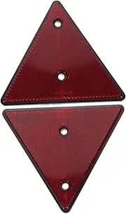 Roadside Reflective Triangle Warning Sign for Emergency Car Safety Driveway Maintenance