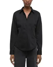 Helmut Lang Darted Button Front Shirt