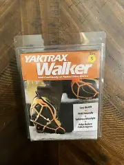 Yaktrax Walker Traction Cleats for Snow and Ice Black Small M 5-8.5 / W 6.5-10