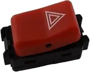 FKAUPUZTY Warning Hazard Flasher Switch Button Fit for Mercedes-Benz R107 W123 W126 190E 300 (EMBZ002) 1248200110