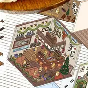 DIY 3D Sticker - Catto's Japanese Restaurant