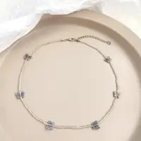 在飛比找ETMall東森購物網優惠-Beaded clavicle chain necklace