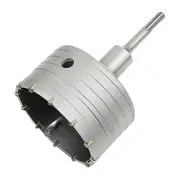 Hole Saw Concrete Hole Saw With 110mm Sds Plus Adapter, For Brick Concrete Cement Stone (100mm+110mm Sds Plus Adapter)