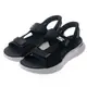 SKECHERS 男鞋 健走系列涼拖鞋 瞬穿舒適科技 GO WALK FLEX SANDAL - 229210BKGY