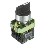 AC 600V 10A 2NO DPST Cam Control Panel Mount Locking 3-Position Rotary Switch