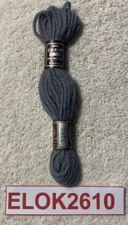 DMC Laine Colbert Tapestry Needlepoint Wool Yarn 1 Skein Gray 7285