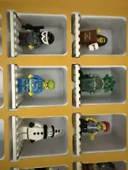 Lego Minifigure Collectors Box 121T2 With 11 Series 10 Minifigures
