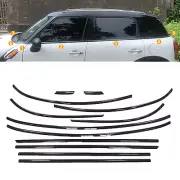 12pcs Window Moulding Strips Trims For Mini Cooper R60 4 Door 2010-2016 2011 (for: Mini)