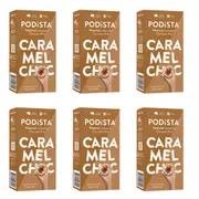 6x 10PK PODiSTA Caramel Chocolate Pod Capsules Nespresso Compatible 100g